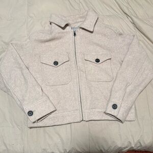 Everlane Women’s Pale Pink Wool Jacket